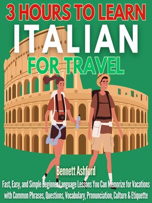 cover image of 3 Hours to Learn Italian for Travel